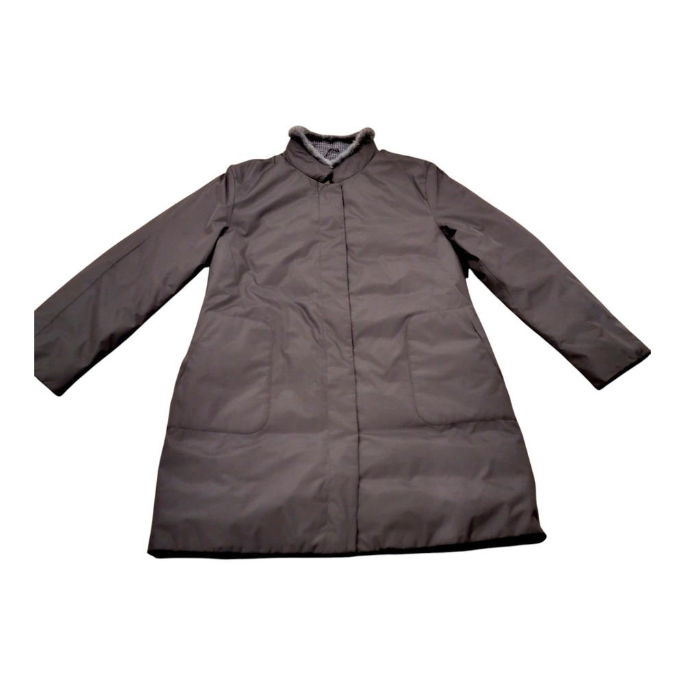 Merc London British Weather Master Parka Jacket Dark Gray Large XL Scooter Retro